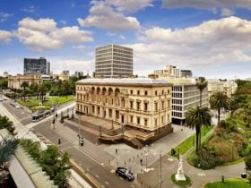 The Old Treasury Building during the day
