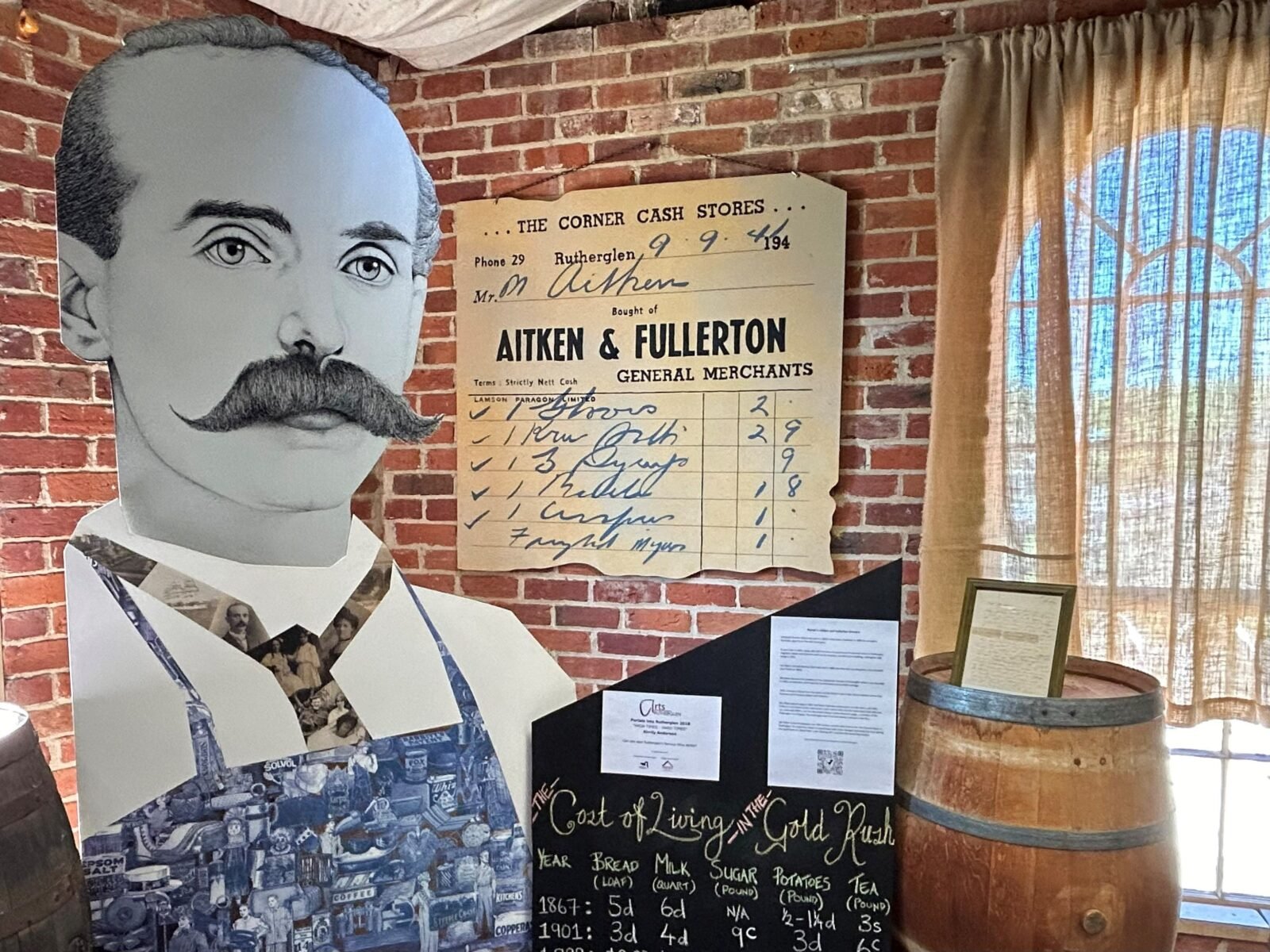 Mr Aitken was one of the original owners of the building