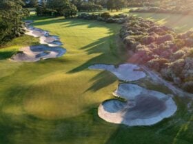 Aerial view of 6th hole