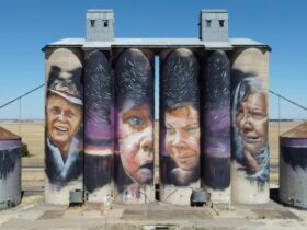 Sheep Hills Silo Art