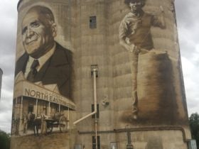 St James Silo Art