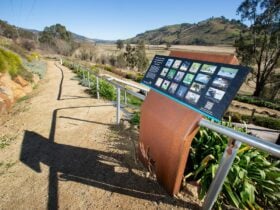 Old Tallangatta Lookout Signage