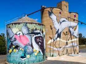 Tungamah Silo Art
