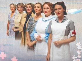 portrait of actors in character