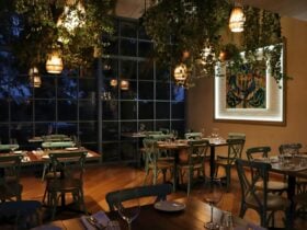 An image of the Ai Fiori dining room