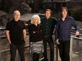 An Evening With Cowboy Junkies Australia and New Zealand Tour Poster Featuring All Four Members