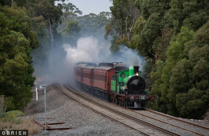 Steamrail Victoria Locomotive Y112