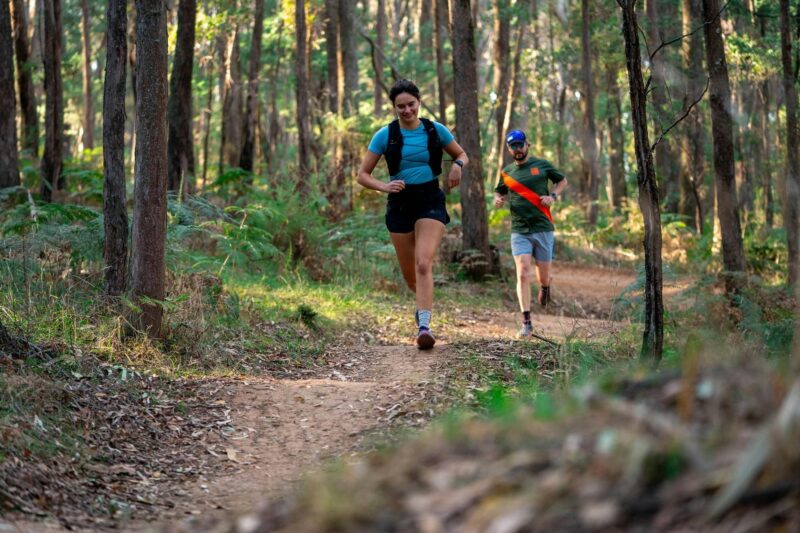 Flowing trails on the Beechworth Beer Run