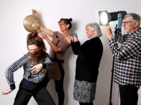 artist profile photograph of 4 persons