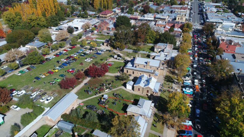 Taken of a full event. Only the Police Paddocks to the left used this year