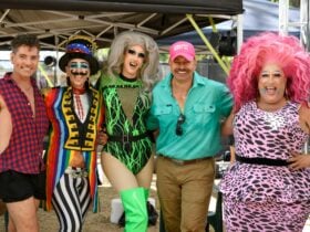 ChillOut Hosts, Nate Byrne, Freddie Merkin, Gabrella Labucci, Farmer Dave and Frock Hudson