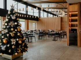 Christmas tree at Balgownie Estate