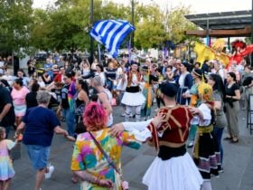 Melton Night Market - dancing