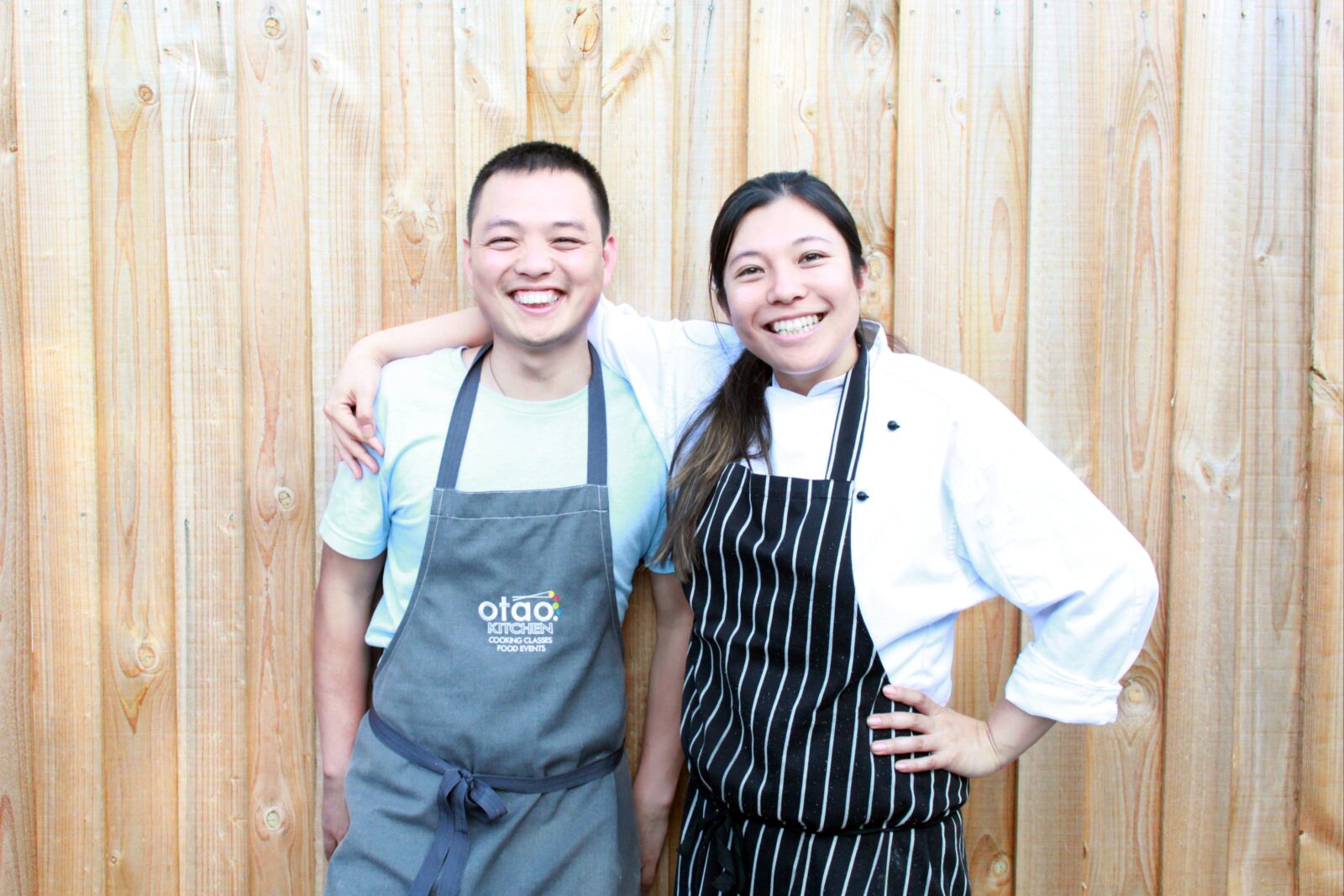 Chef Ha Nguyen and Chef Tamaki