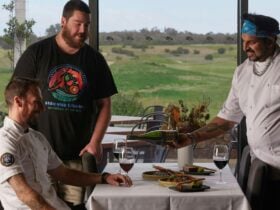 Chef pouring wine in a glass