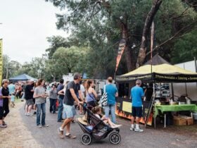 Selection of stall at the Mallacoota Market