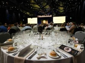 Melbourne Royal Wine Awards Trophy Presentation