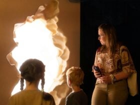children looking into oracle clouds