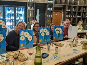 Join the fun with the Benalla Street Art Festivals version of a paint and sip with your host TANK.