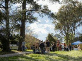 Spring Gathering on the Lawns at Montsalvat