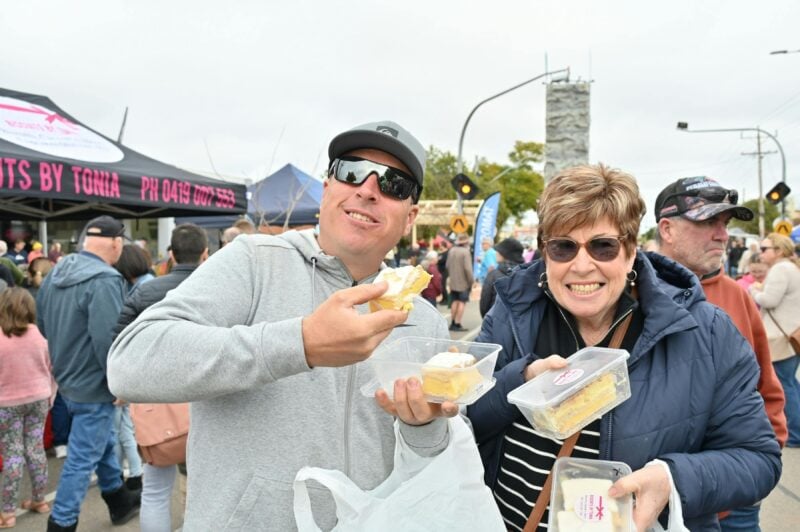 Plenty of vanilla slices to eat!