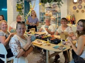 Mosaic Table Lamp Workshop