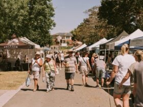Yarra Glen Market Stalls