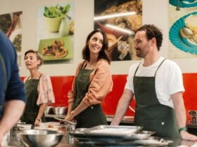 Small group sizes in our cooking classes