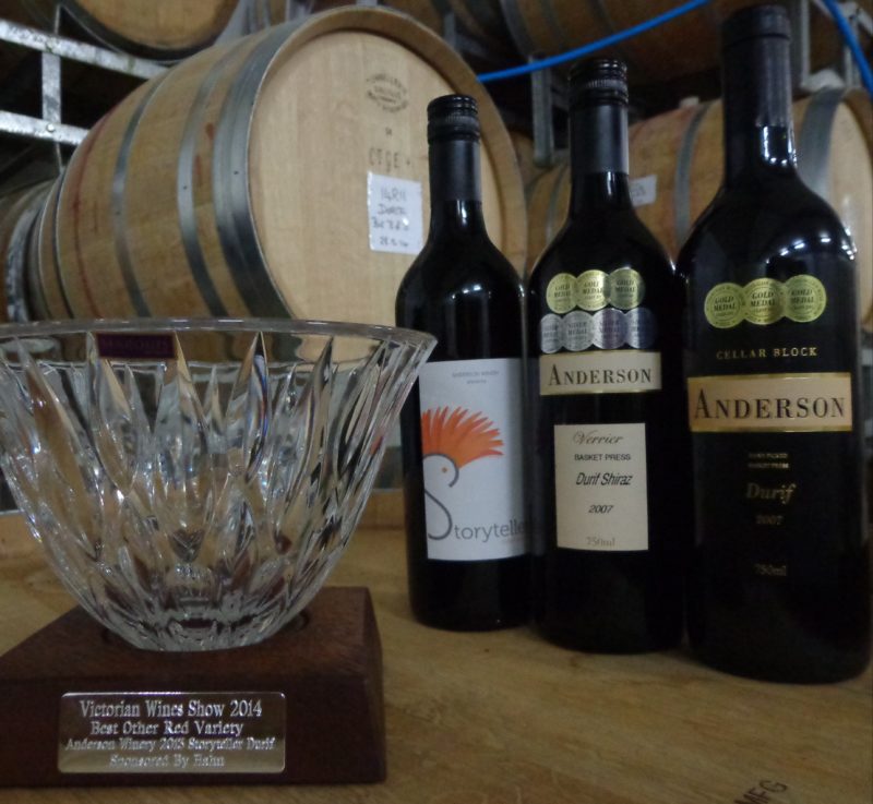 Award winning Anderson Durif