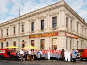 The Ballarat team ready to welcome you to Beechworth Bakery