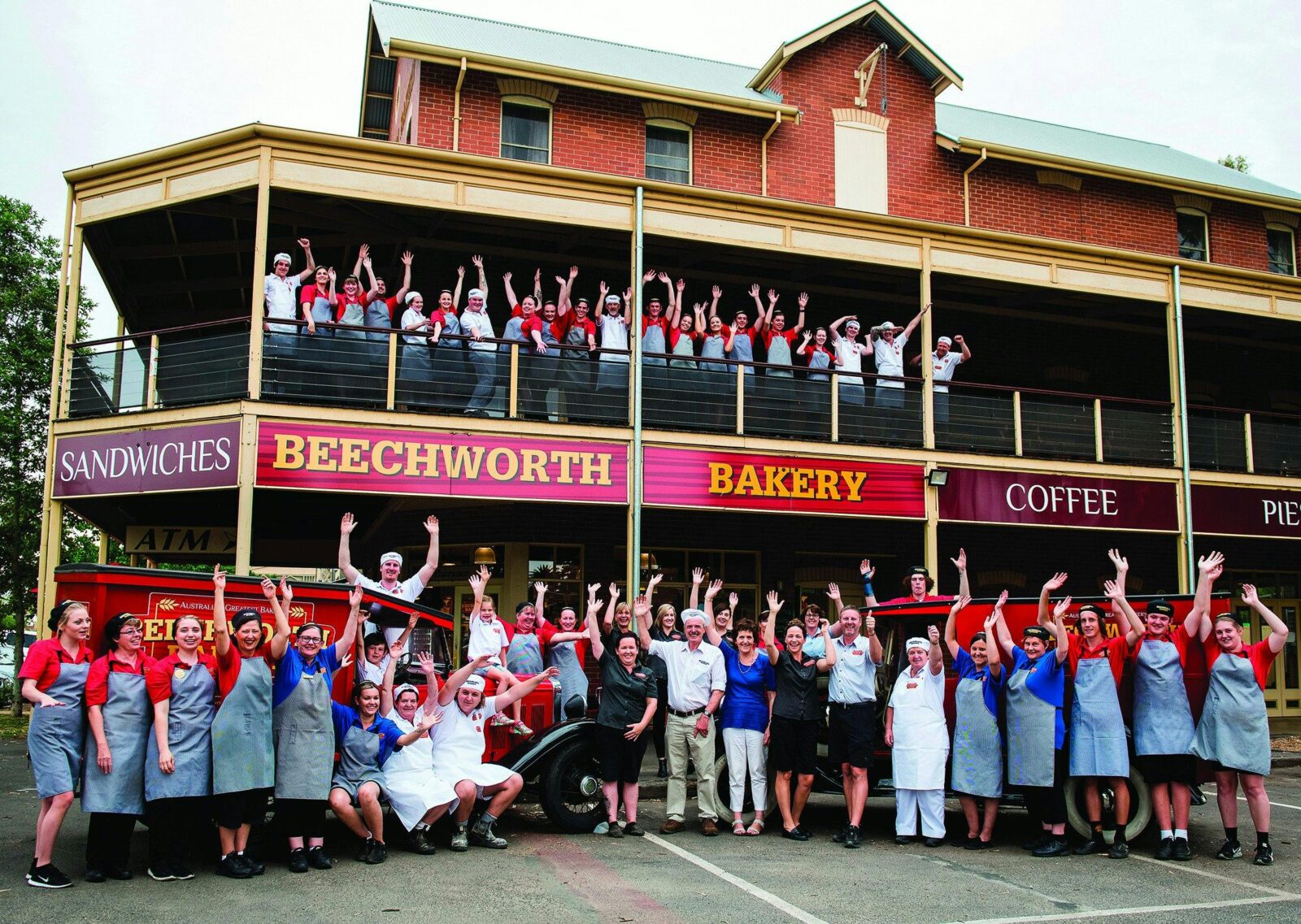 All the staff at Beechworth Bakery Echuca welcome you