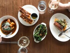 Crittenden Restaurant dishes served on the table