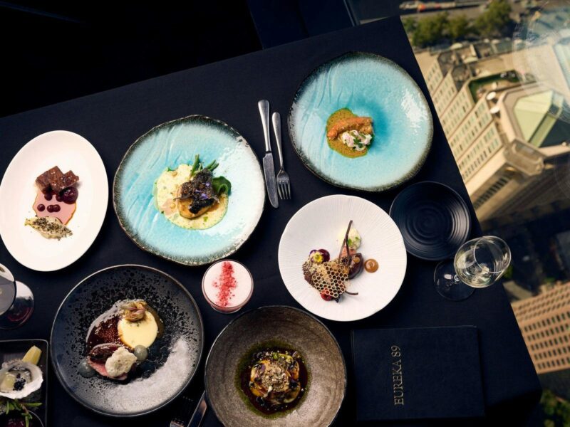 Food options at Eureka 89 dishes