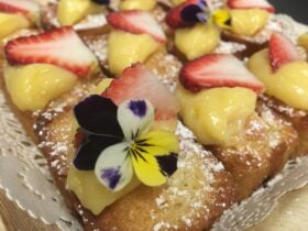 Lemon Friands gluten free