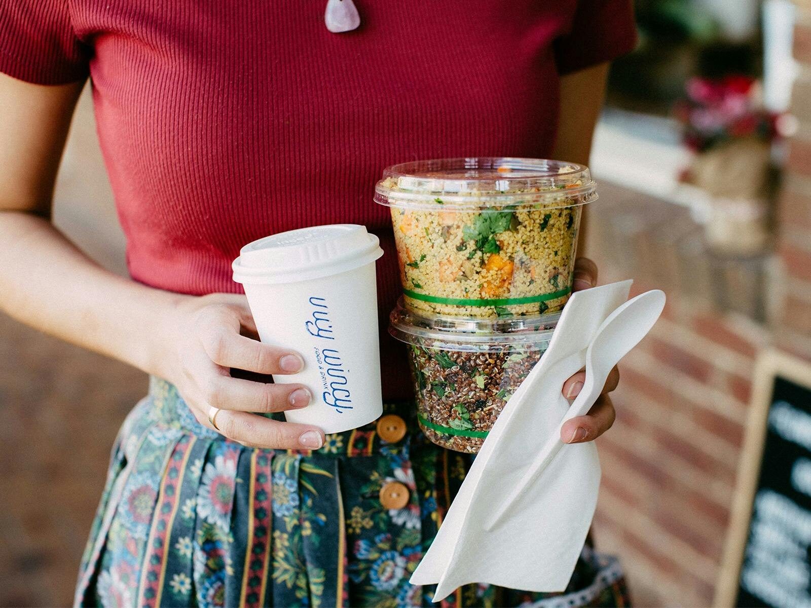 Fresh and seasonal salads.