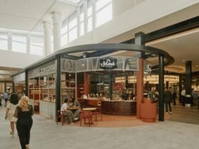Mork Chocolate kiosk inside the Chadstone Shopping Centre