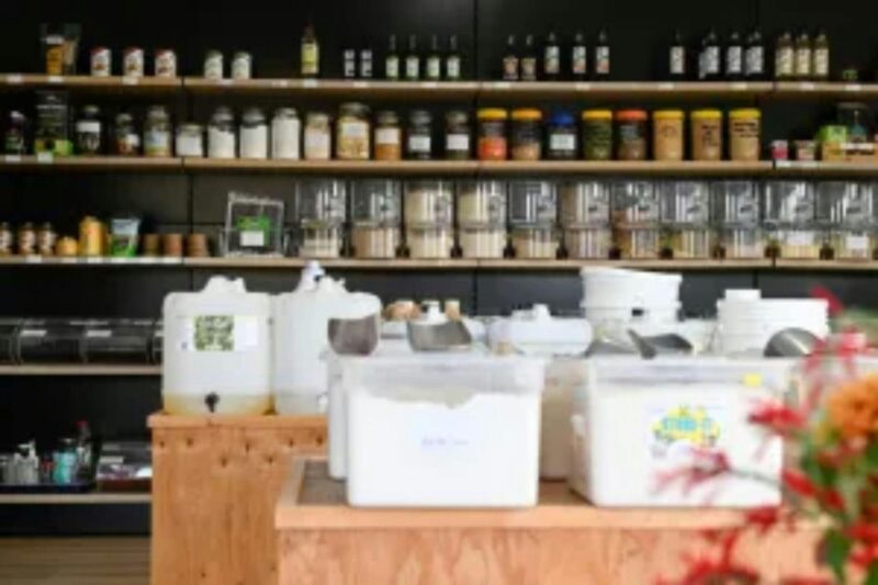 inside store