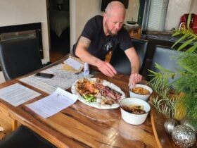 Surprise your partner with a decadent charcuterie spread.