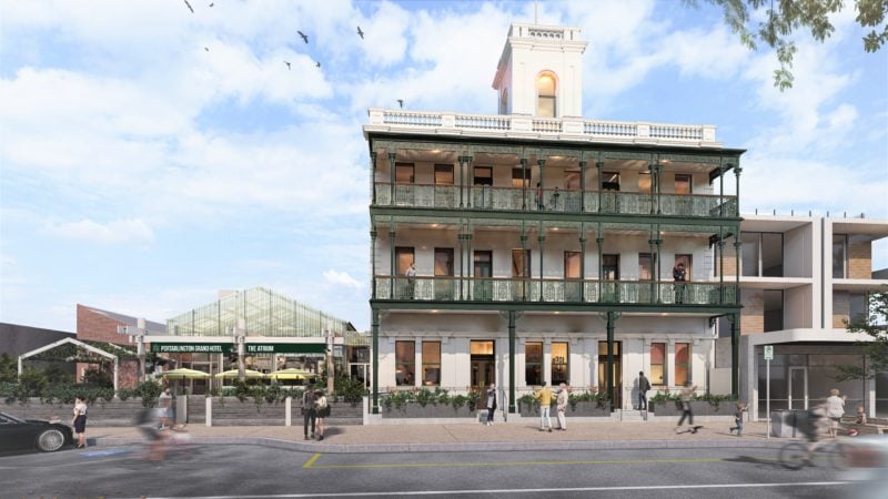 Portarlington Grand Hotel New Facade