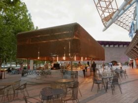 Protagonist café at Arts Centre Melbourne.