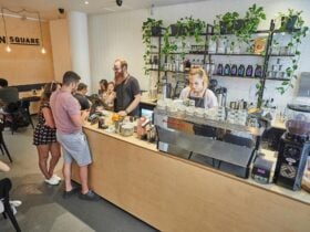 Ten Square Cafe, Bar, Coffee Machine