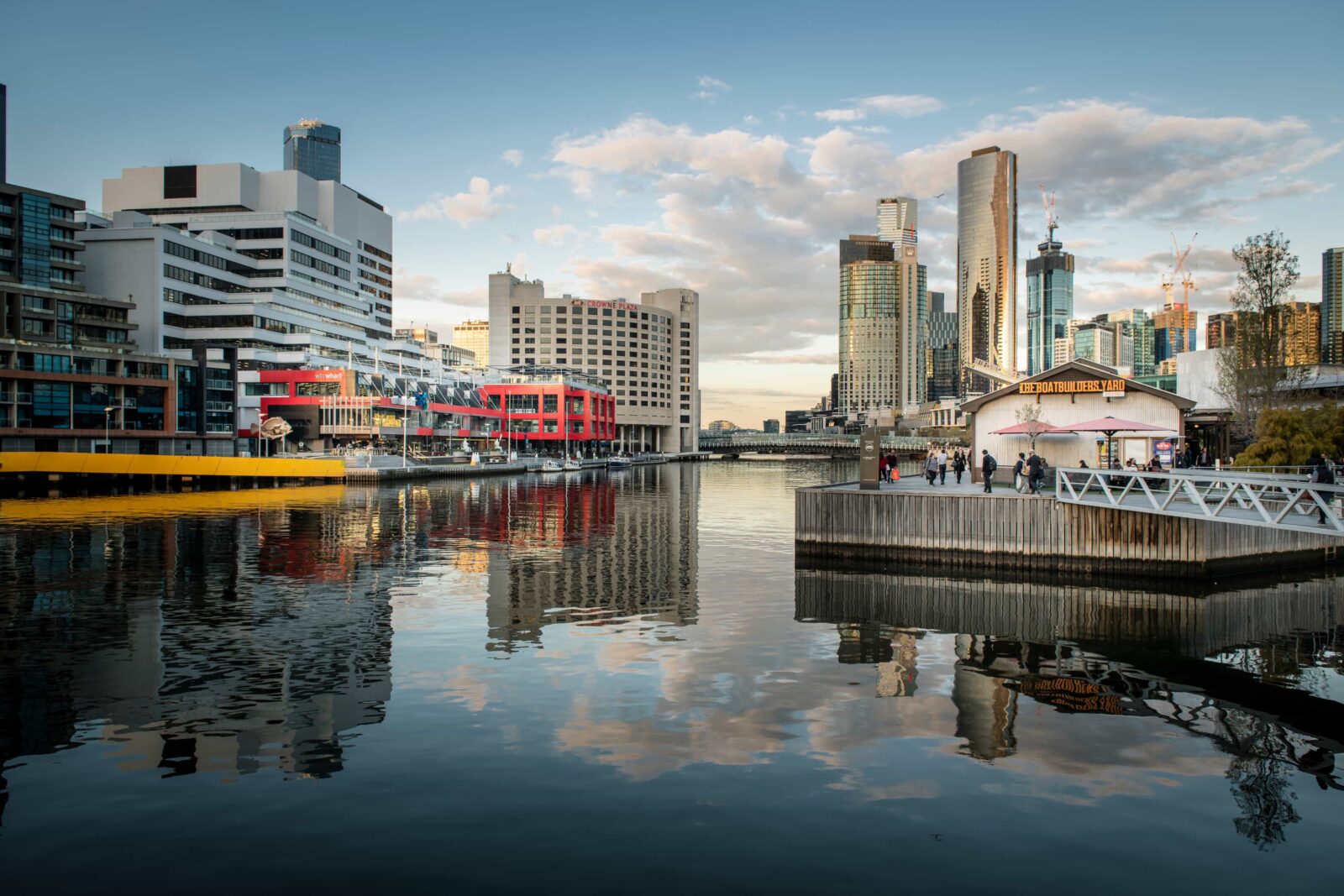 South Wharf Melbourne The Boatbuilders Yard