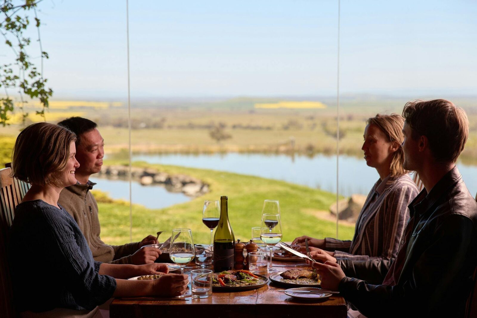 Couples and food lovers who have strong interest in wine, nature and authentic experiences.