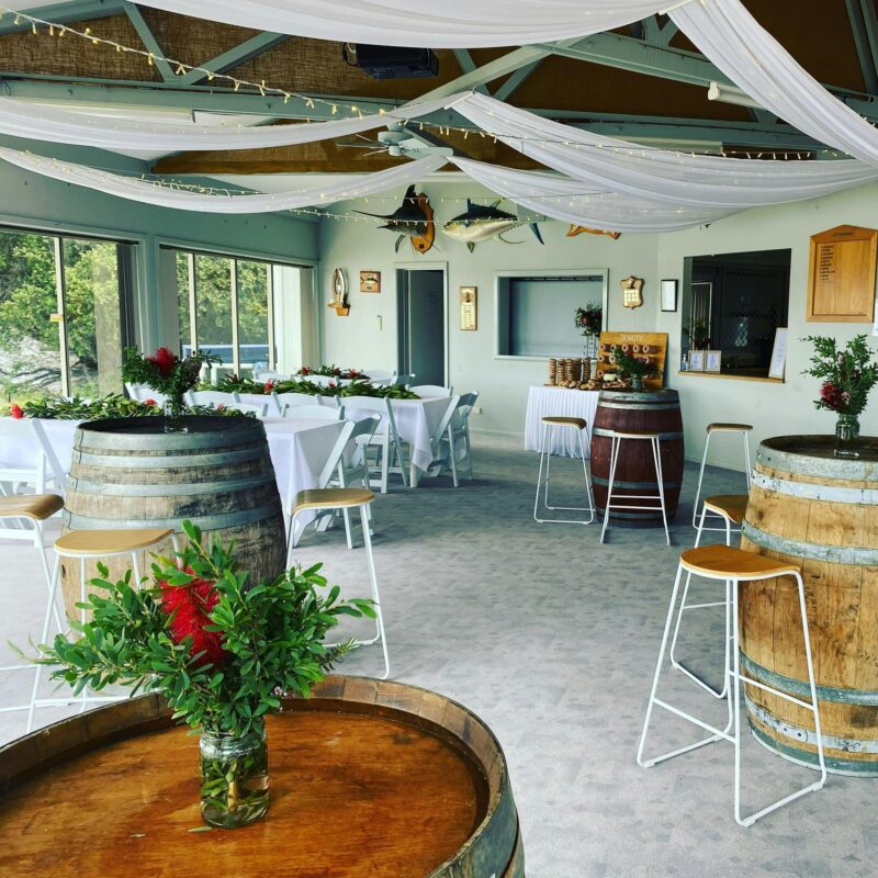 wedding set up