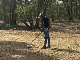 Hire a gold detector at Gold Ballarat prospecting equipment, You never know if you never go!