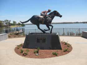 Black Caviar Statue