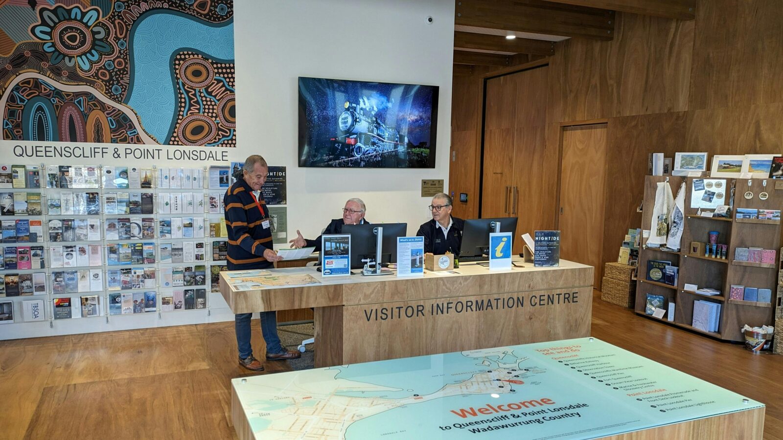 Information desk Queenscliff