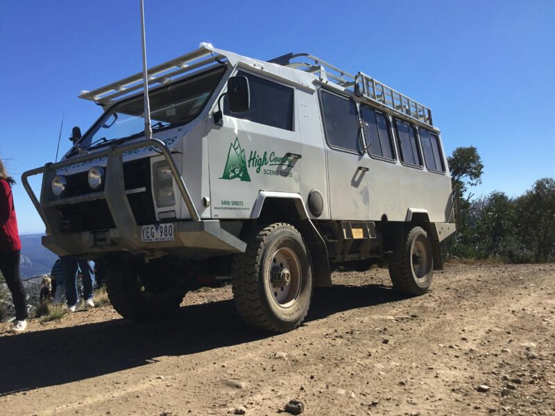 High Country Scenic Tours - OKA four wheel drive bus