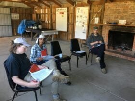 Students learning 4WD theory.