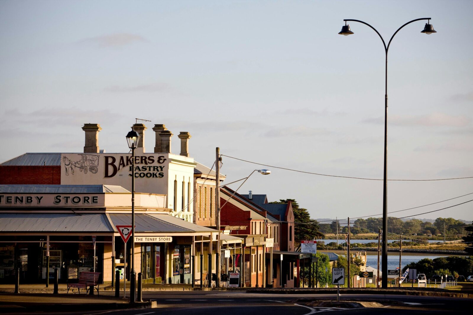 Star walk in the centre of Queenscliff.